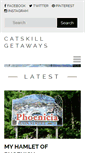 Mobile Screenshot of catskillgetaways.net